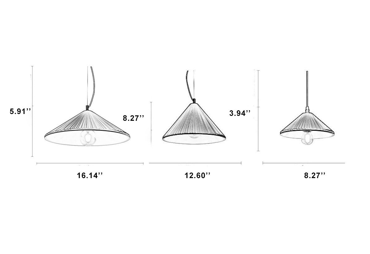 Nordic Resin Pendant Light - Textured Umbrella Design 

Illuminate your space with our Nordic Resin 1-Light Pendant Light featuring a unique textured umbrella design. Perfect for modern interiors, this stylish lighting fixture adds a touch of Scandinavian