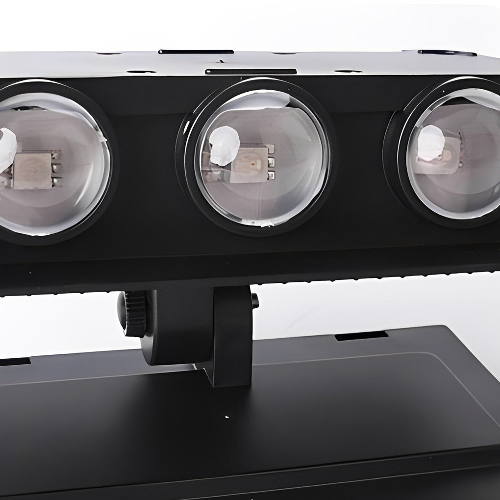 Rectangular Waterproof Solar Wall Lamp - Modern Up and Down LED Light