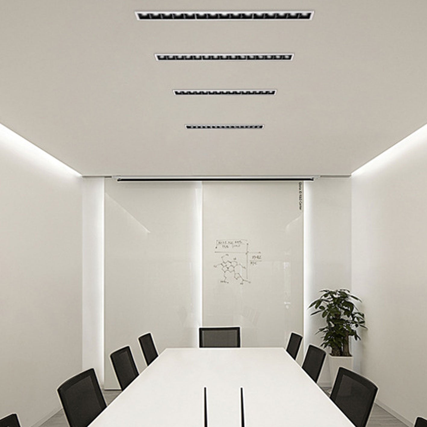Modern Minimalist Aluminum LED Flush Mount Ceiling Light