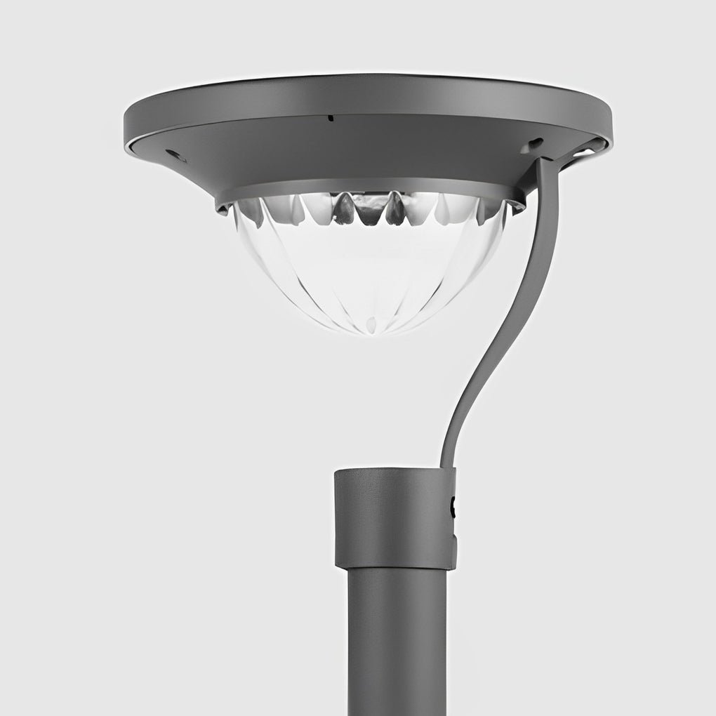 Modern Solar Lawn Lamp - Half-Sphere LED Outdoor Light