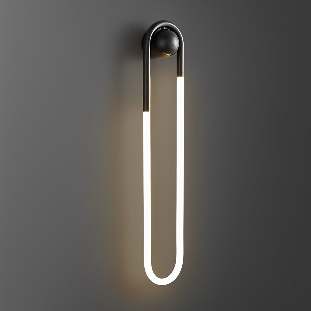 Round Rectangular LED Wall Lamp - Three Step Dimming Copper Minimalist Lighting