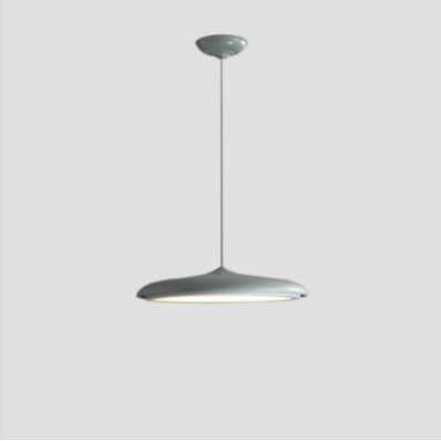 Nordic Macaron Flying Saucer Metal LED Pendant Light - Modern Ceiling Fixture, Stylish Home Decor, Energy-Efficient Lighting, Contemporary Design, Elegant LED Lamp