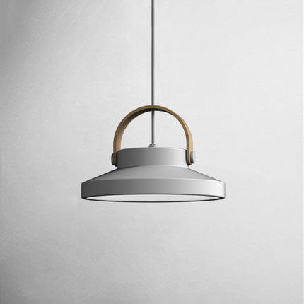 Nordic Macaron Ring Dome LED Pendant Light - Modern Ceiling Fixture for Kitchen & Dining Room