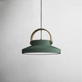 Nordic Macaron Ring Dome LED Pendant Light - Modern Ceiling Fixture for Kitchen & Dining Room