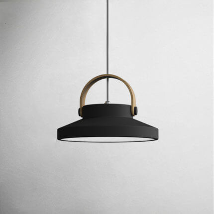 Nordic Macaron Ring Dome LED Pendant Light - Modern Ceiling Fixture for Kitchen & Dining Room