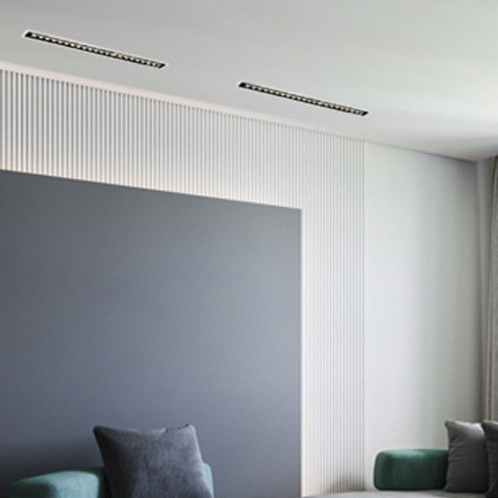 Modern Minimalist Aluminum LED Flush Mount Ceiling Light