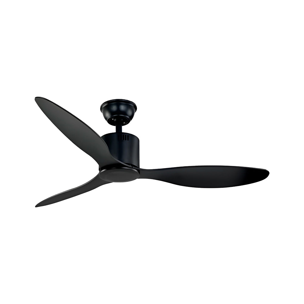 3 Blades Mute LED Dimmable Ceiling Fan with Remote Control, Modern Light Fixture