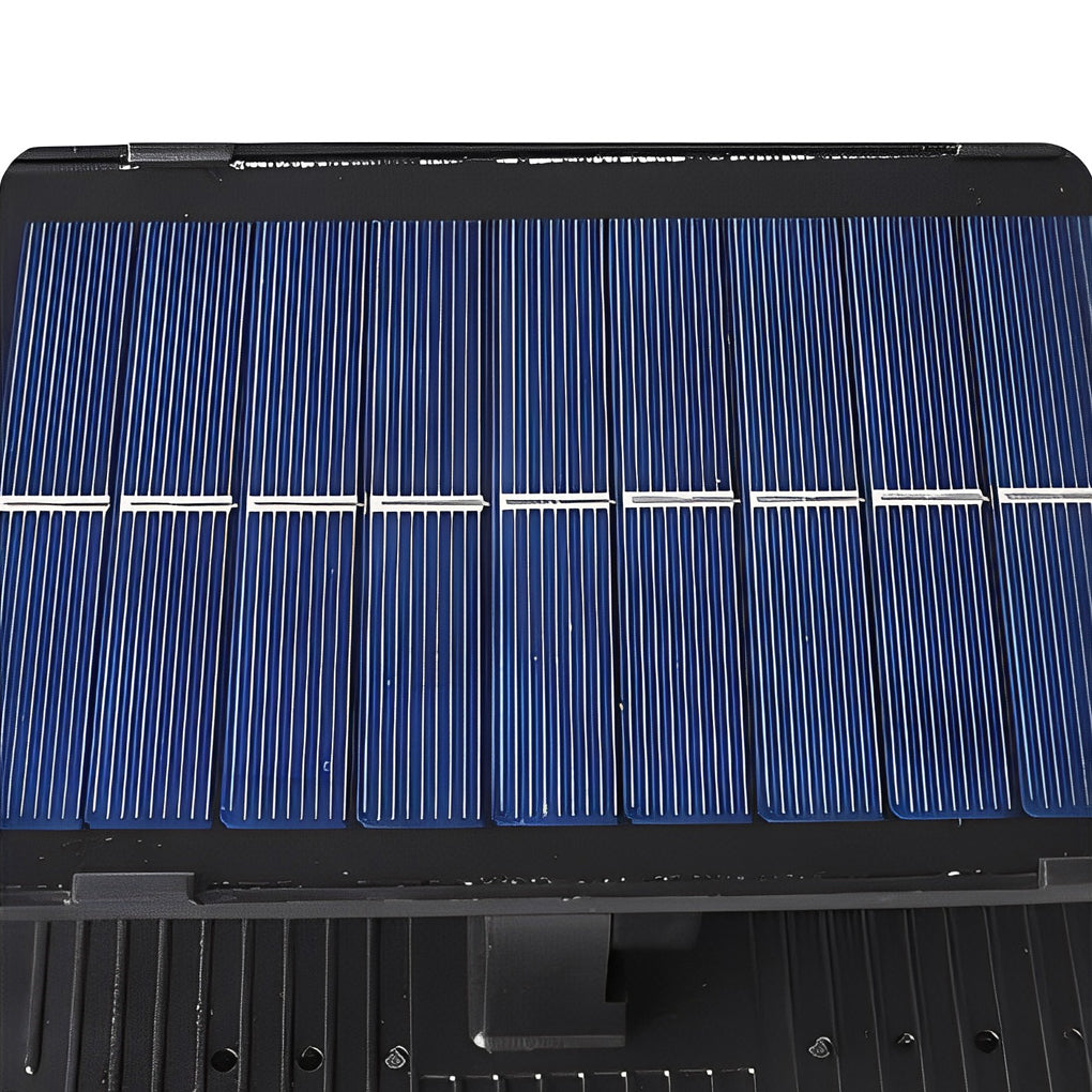 Rectangular Waterproof Solar Wall Lamp - Modern Up and Down LED Light
