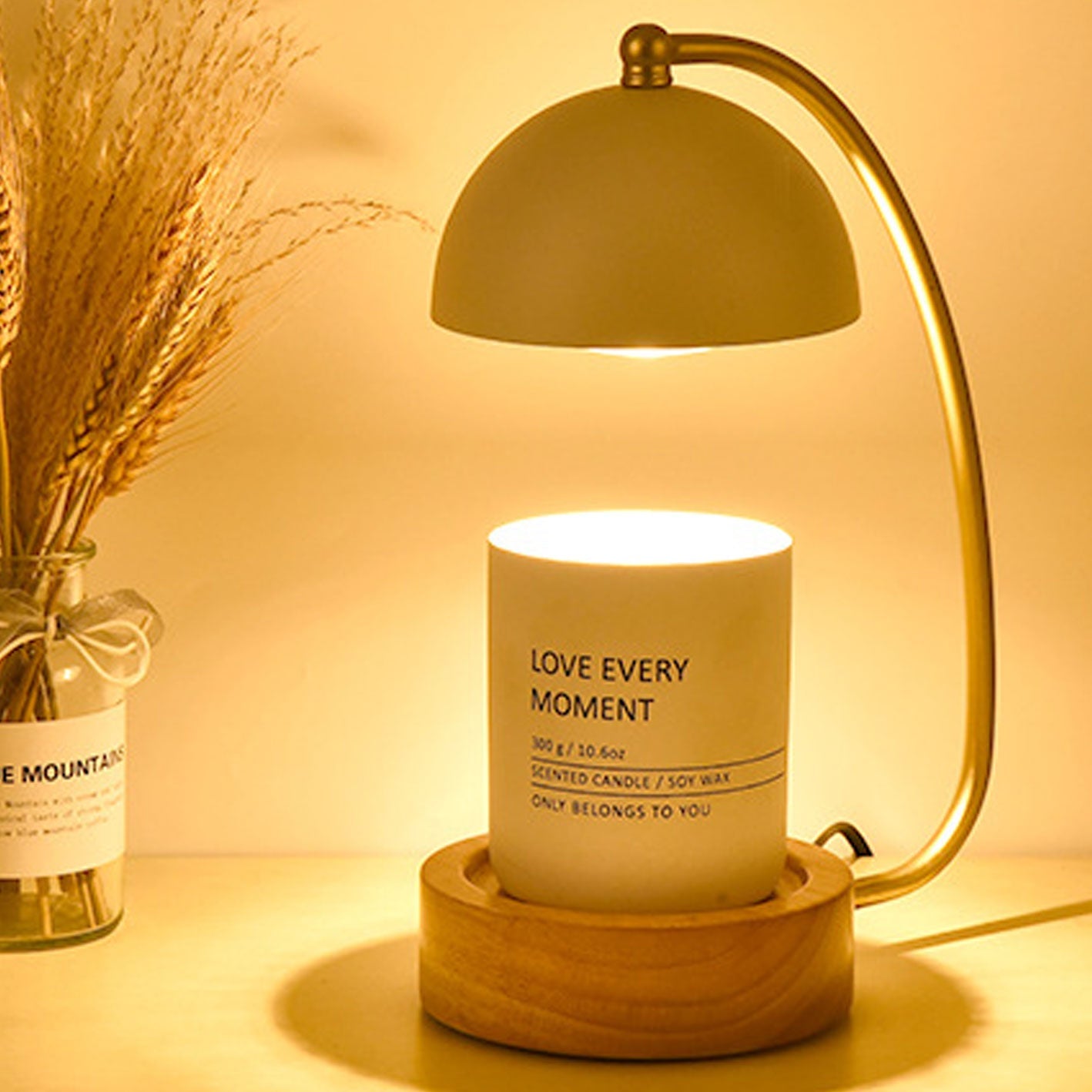 Japanese Creative Timing Dimming Melting Wax Table Lamp