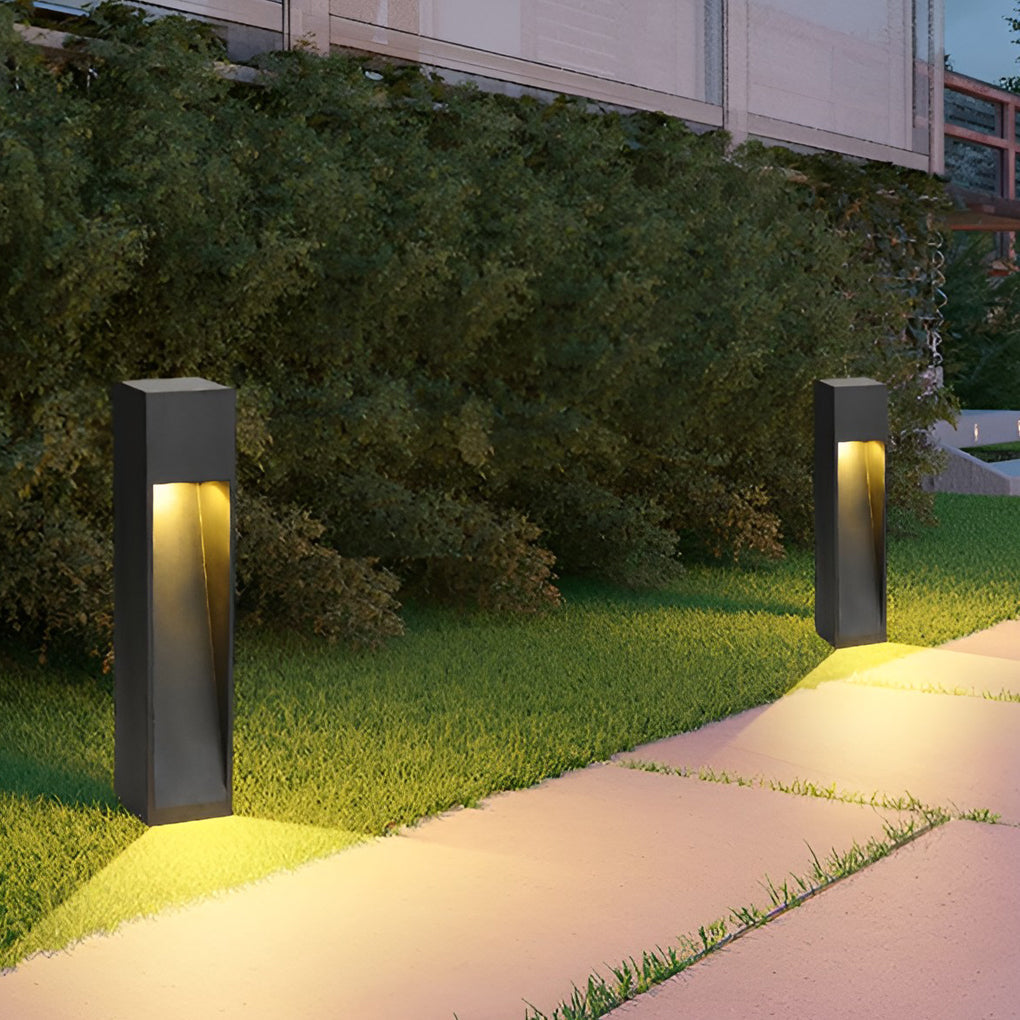 5W Waterproof LED Pathway Light - Industrial Open Slide Illumination Fixture