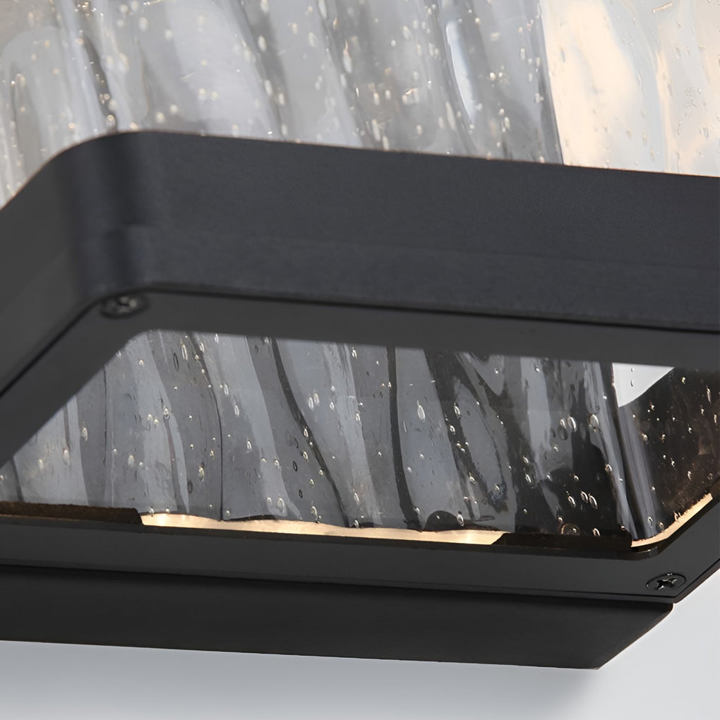 Waterproof Modern Black Outdoor LED Wall Sconce Lighting