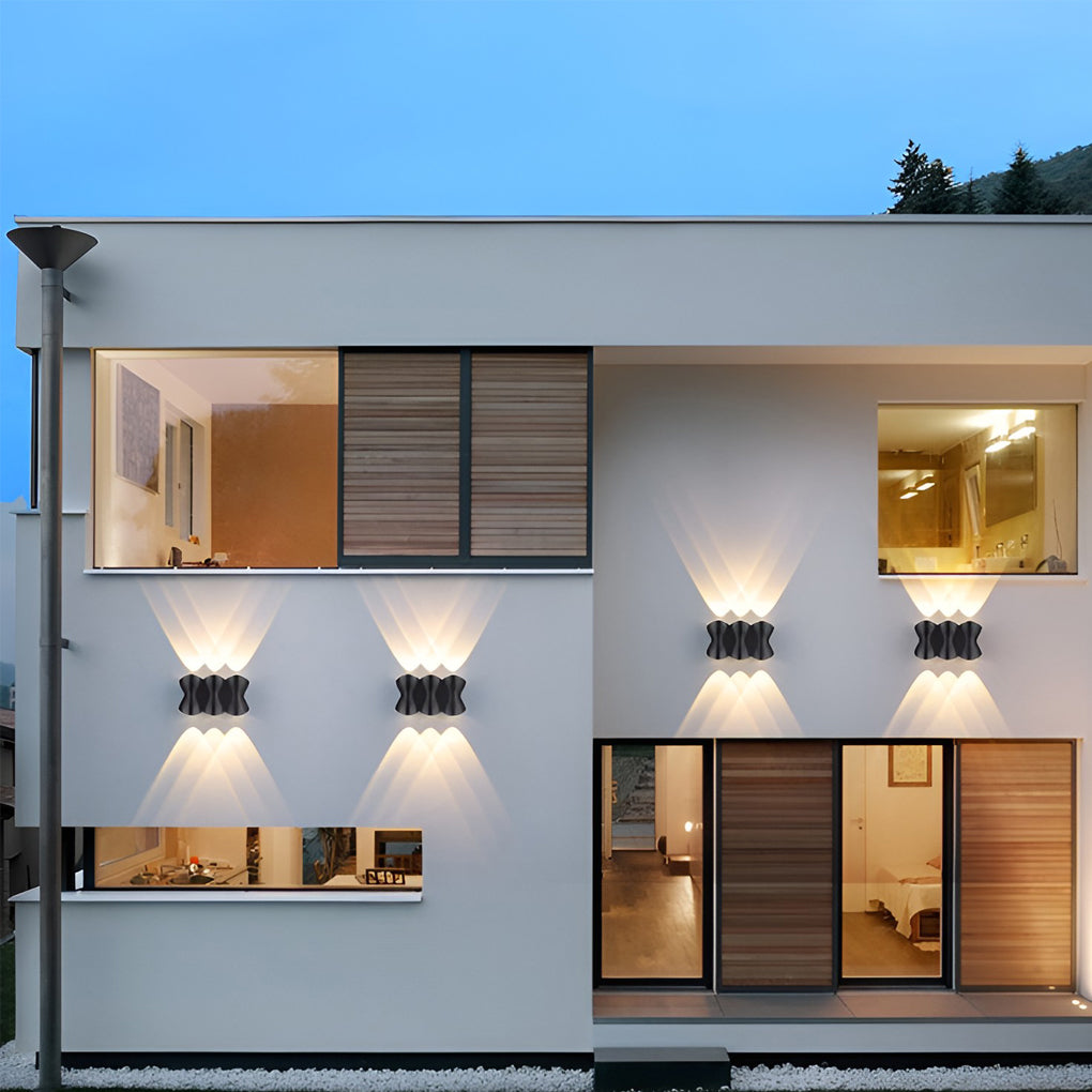 Modern Waterproof LED Up and Down Wall Lamp