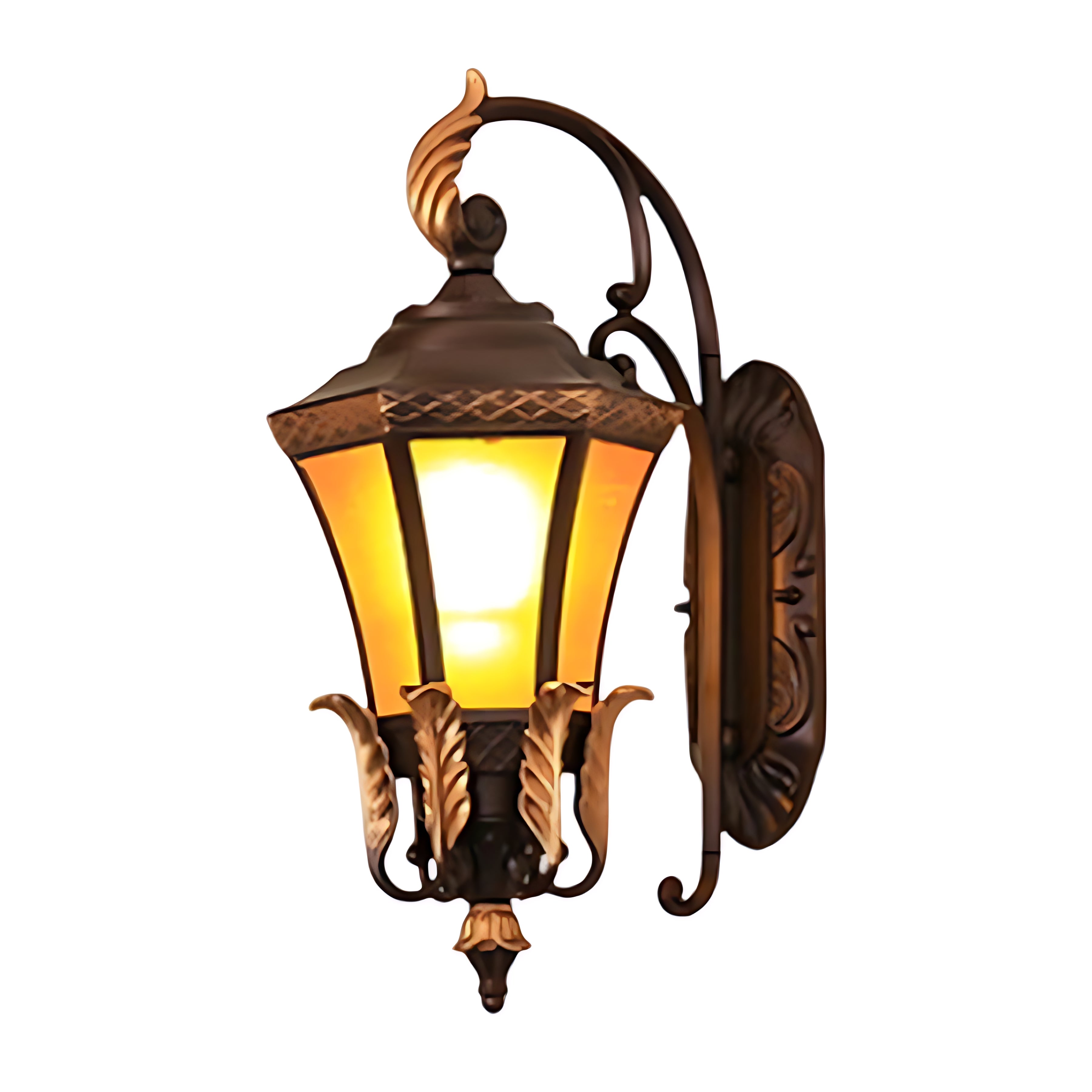 Copper Wall Sconce Outdoor Waterproof European-Style Lighting