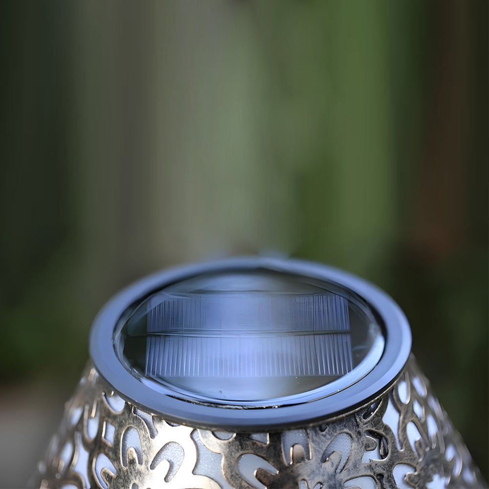 Solar Silver Metal Table Lamp - LED Waterproof Outdoor Lighting

Illuminate your outdoor spaces with this stylish solar silver metal table lamp. Designed for durability, it features LED technology for energy efficiency and brightness. The waterproof desig