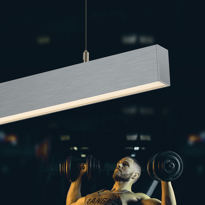 Eye-Care LED Pendant Light for Home Office - Anti-Glare, Long Lifespan, High Quality Aluminum Illumination