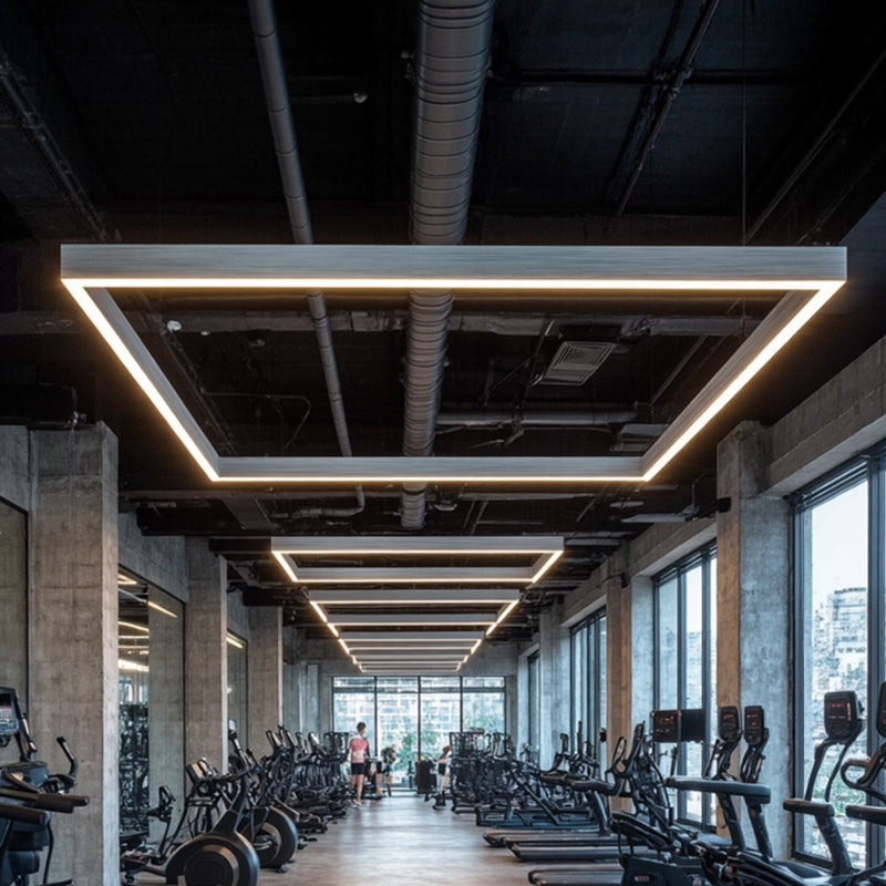 Eye-Care LED Pendant Light for Home Office - Anti-Glare, Long Lifespan, High Quality Aluminum Illumination