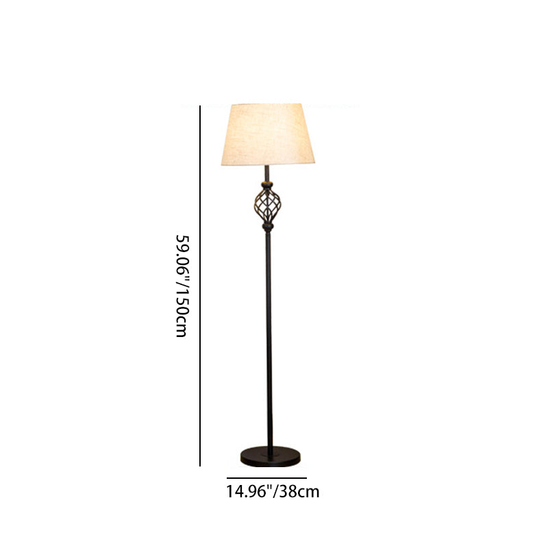 Modern Minimalist Iron Fabric Floor Lamp - Vertical 1-Light for Living Room

Elevate your living space with this sleek and contemporary floor lamp. Crafted from durable iron with a fabric shade, it offers a perfect blend of style and functionality. The ve