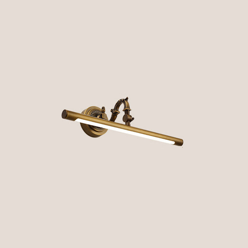 Vintage Copper LED Wall Sconce - Bathroom Vanity Light Fixture