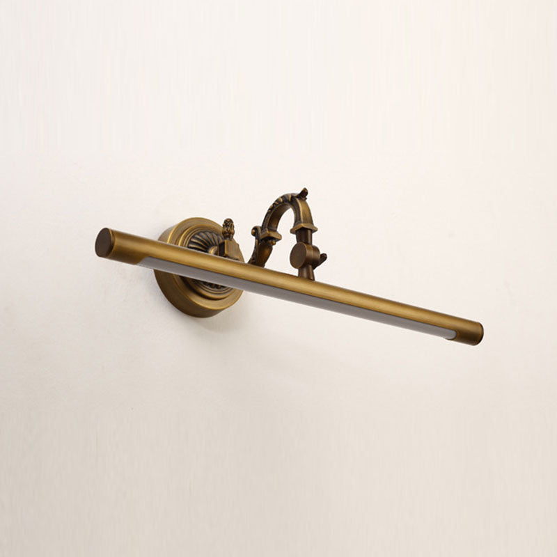 Vintage Copper LED Wall Sconce - Bathroom Vanity Light Fixture
