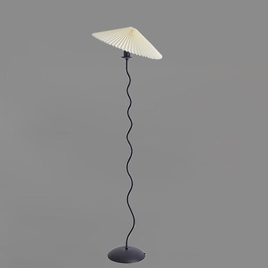 Traditional Japanese Fabric Iron Umbrella Floor Lamp - 1-Light Design for Living Room  

Illuminate your living space with this elegant Traditional Japanese Fabric Iron Umbrella Floor Lamp. Featuring a unique design that combines cultural aesthetics with