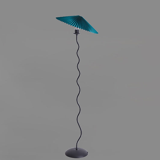 Traditional Japanese Fabric Iron Umbrella Floor Lamp - 1-Light Design for Living Room  

Illuminate your living space with this elegant Traditional Japanese Fabric Iron Umbrella Floor Lamp. Featuring a unique design that combines cultural aesthetics with