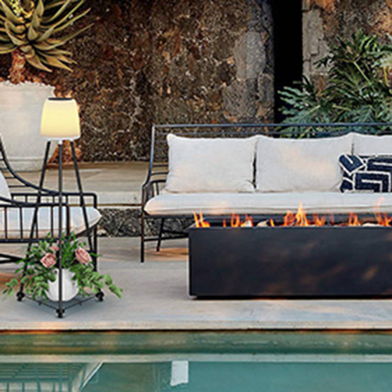 Modern Art Deco Waterproof Solar LED Floor Lamp for Outdoor Patio