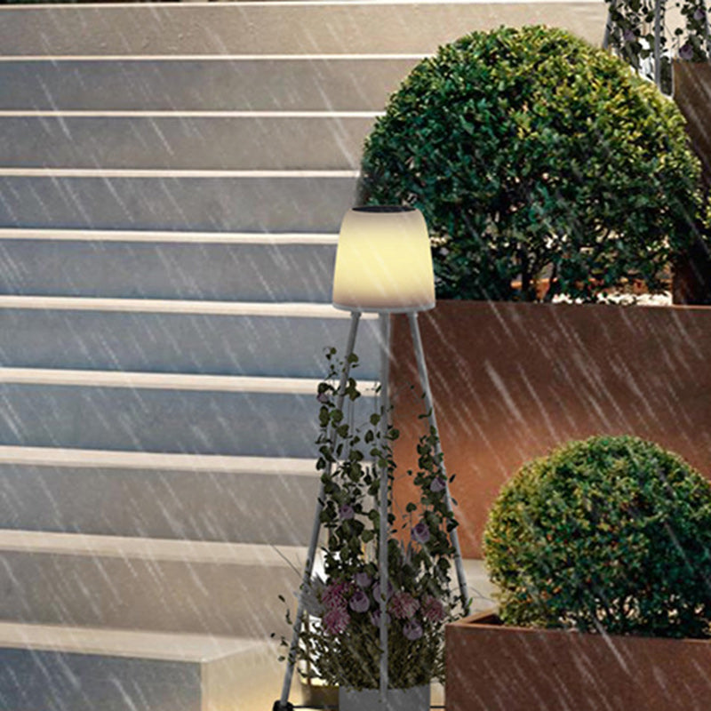 Modern Art Deco Waterproof Solar LED Floor Lamp for Outdoor Patio