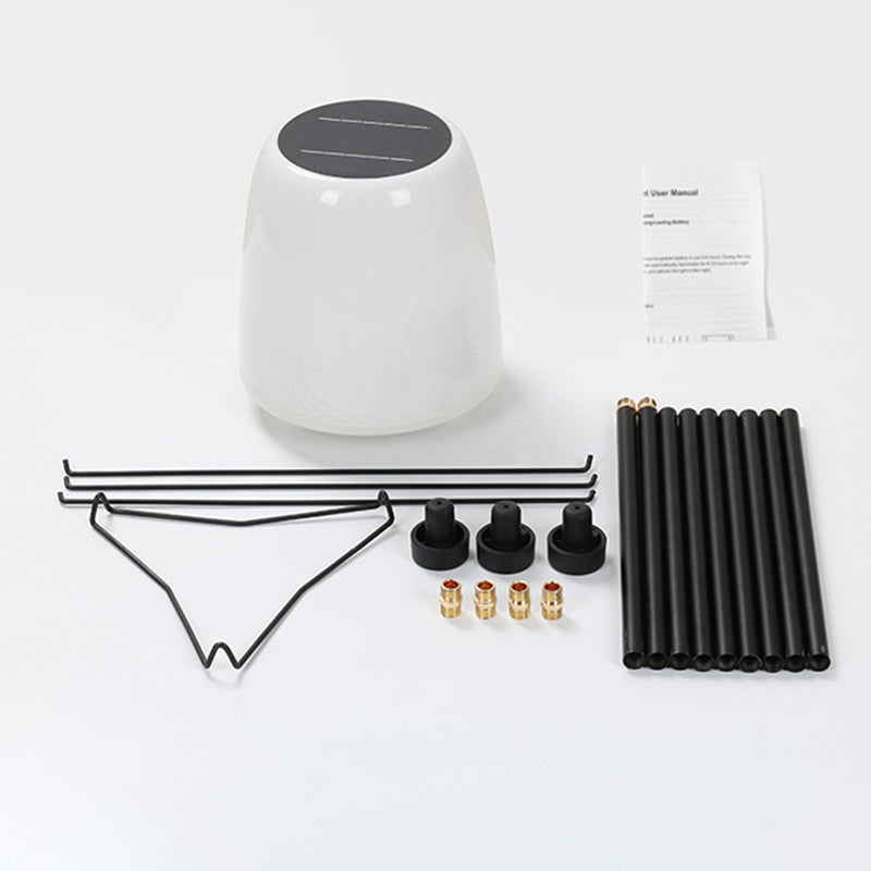 Modern Art Deco Waterproof Solar LED Floor Lamp for Outdoor Patio