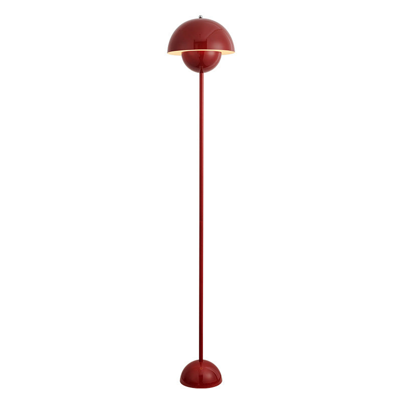 Scandinavian Mushroom Iron Floor Lamp - 1-Light Living Room Shade