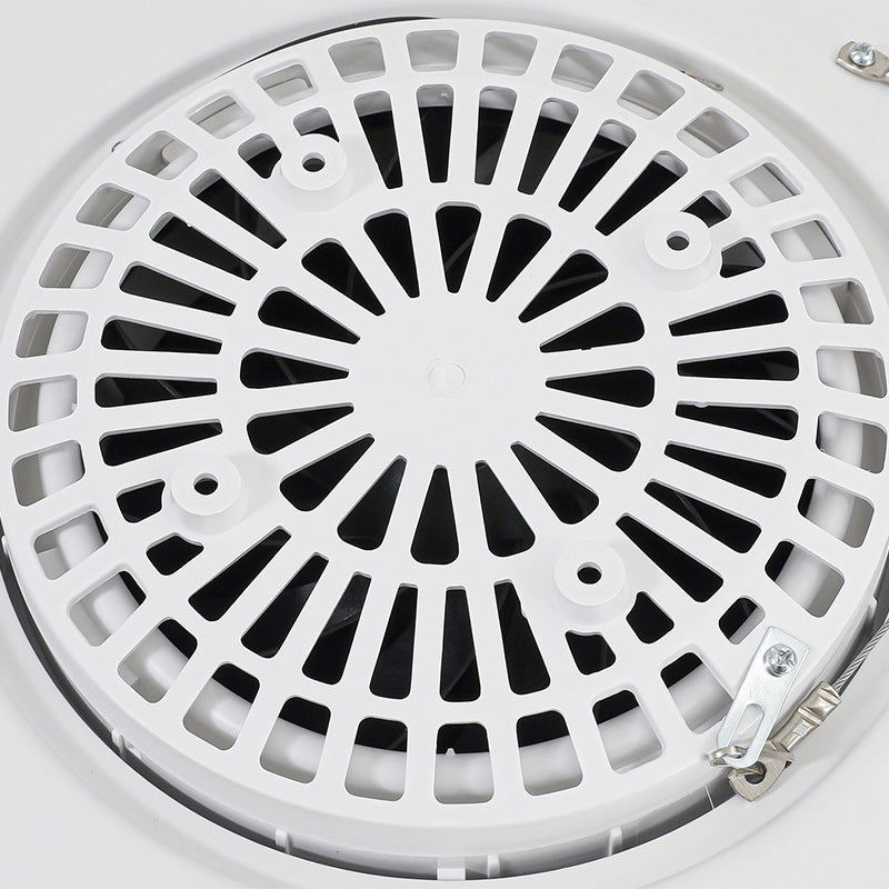 Modern Art Deco Round LED Ceiling Fan Light for Bedroom