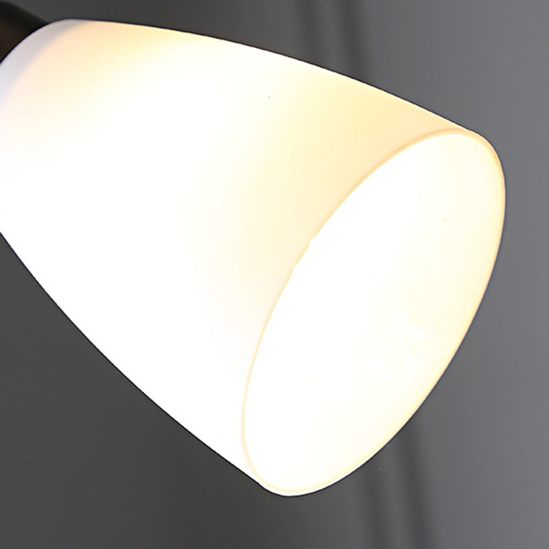 Contemporary Nordic Iron Acrylic Floor Lamp - 1/2 Light Standing Design for Living Room