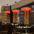 Traditional Chinese Lotus Petal Iron 1/3-Light Chandelier for Dining Room