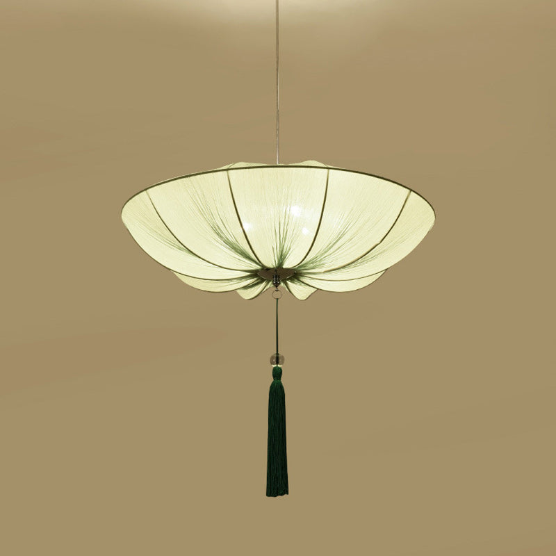 Traditional Chinese Lotus Petal Iron 1/3-Light Chandelier for Dining Room