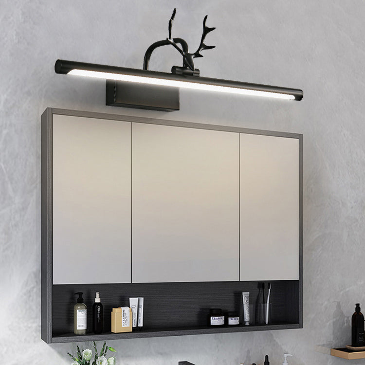 Contemporary Copper Acrylic LED Wall Sconce for Bathroom Mirror Lighting