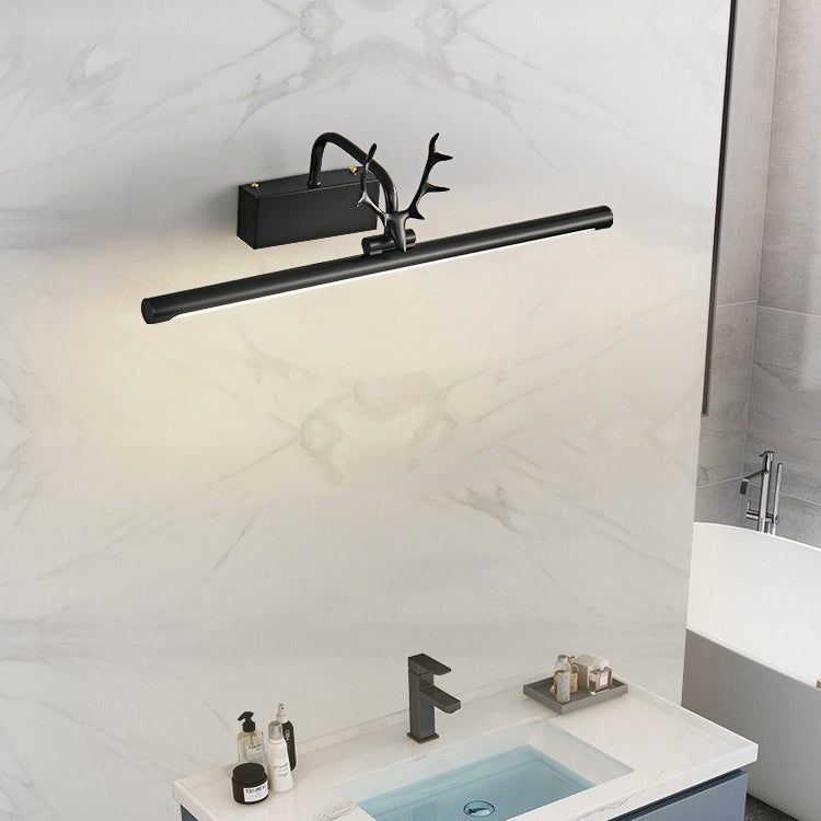Contemporary Copper Acrylic LED Wall Sconce for Bathroom Mirror Lighting