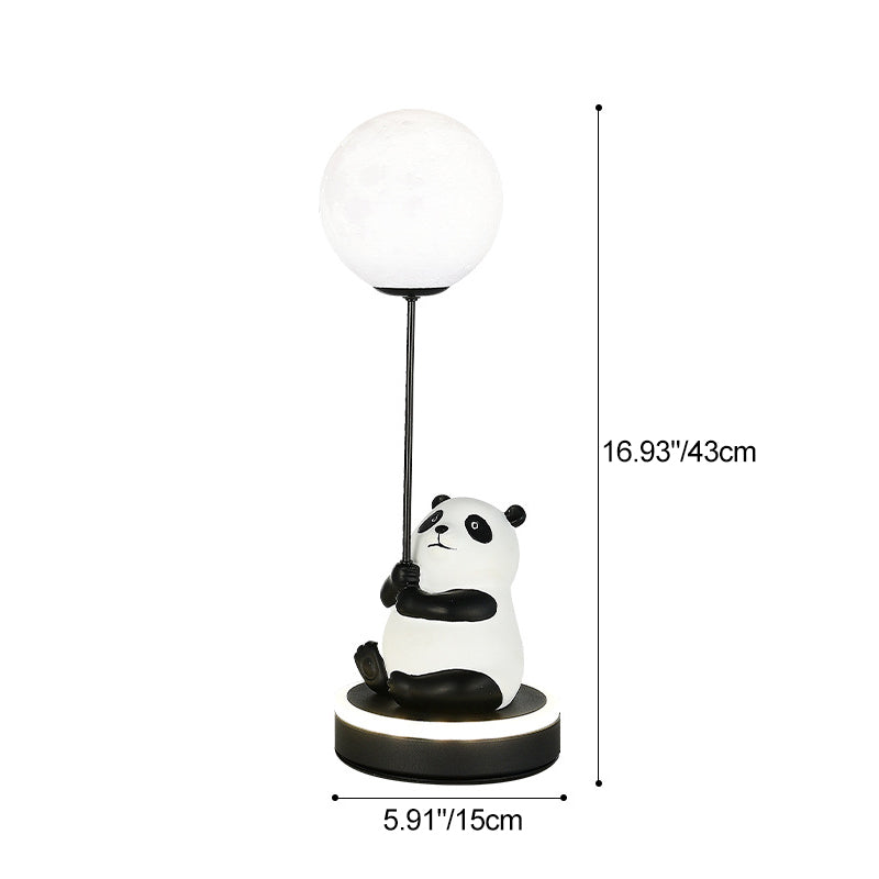 Contemporary Panda PVC Lampshade LED Table Lamp for Bedroom

Illuminate your space with our Contemporary Panda Resin Base PVC Lampshade LED Table Lamp, perfect for adding a touch of whimsy and charm to your bedroom decor. Crafted with high-quality materia