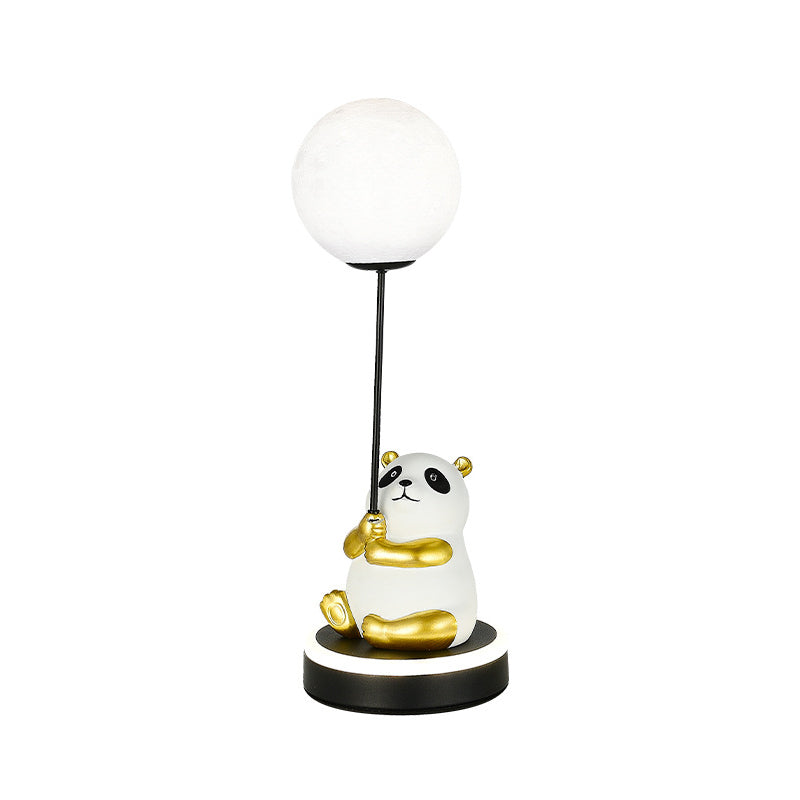 Contemporary Panda PVC Lampshade LED Table Lamp for Bedroom

Illuminate your space with our Contemporary Panda Resin Base PVC Lampshade LED Table Lamp, perfect for adding a touch of whimsy and charm to your bedroom decor. Crafted with high-quality materia