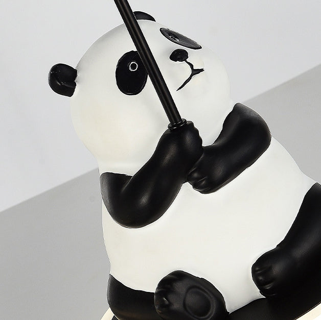 Contemporary Panda PVC Lampshade LED Table Lamp for Bedroom

Illuminate your space with our Contemporary Panda Resin Base PVC Lampshade LED Table Lamp, perfect for adding a touch of whimsy and charm to your bedroom decor. Crafted with high-quality materia