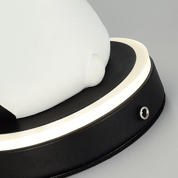 Contemporary Panda PVC Lampshade LED Table Lamp for Bedroom

Illuminate your space with our Contemporary Panda Resin Base PVC Lampshade LED Table Lamp, perfect for adding a touch of whimsy and charm to your bedroom decor. Crafted with high-quality materia