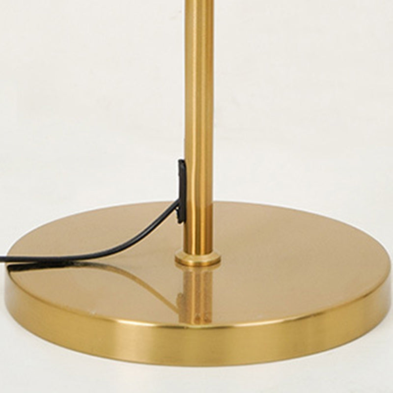 Contemporary Nordic Lava Orb Floor Lamp with Acrylic Lampshade & Iron Base - LED Lighting for Living Room