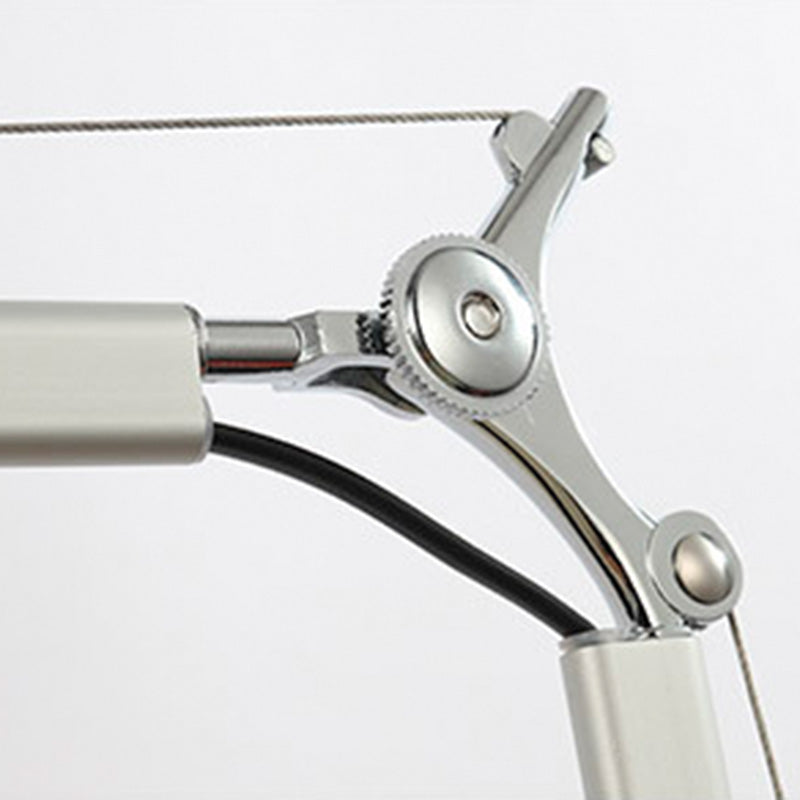 Contemporary Industrial Adjustable Aluminum Alloy Floor Lamp for Living Room