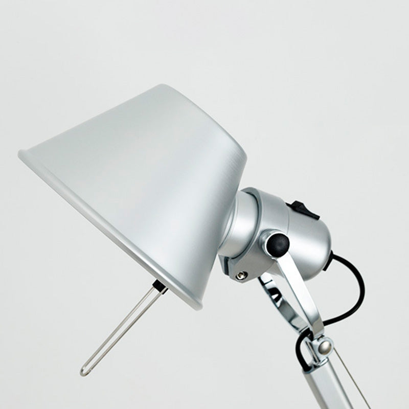 Contemporary Industrial Adjustable Aluminum Alloy Floor Lamp for Living Room