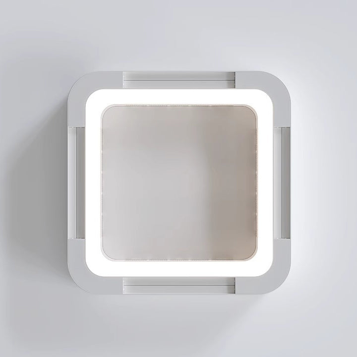 Modern Simplicity Acrylic LED Ceiling Fan Chandelier for Bedroom