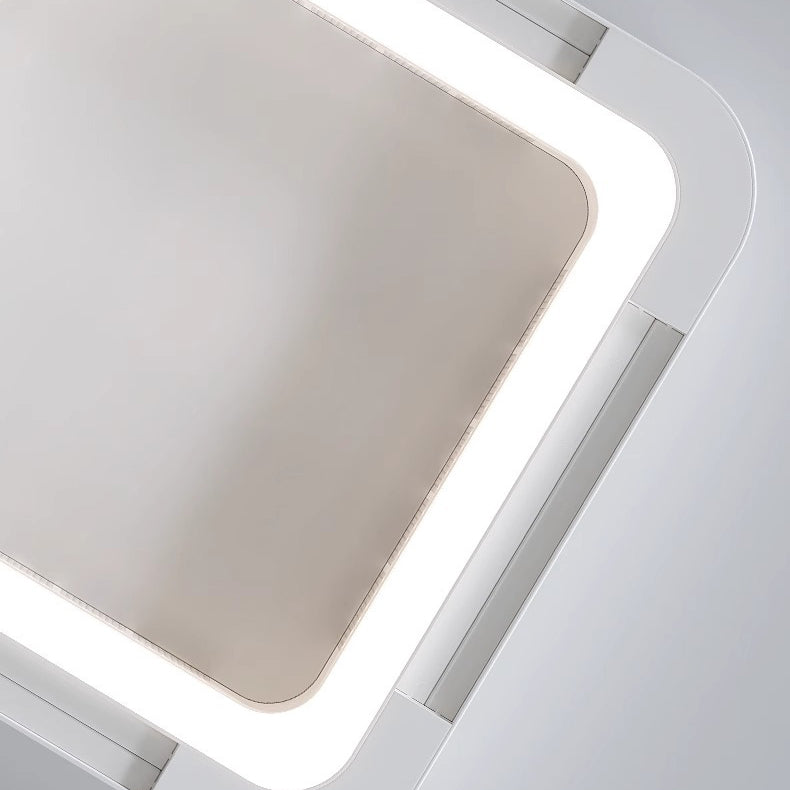 Modern Simplicity Acrylic LED Ceiling Fan Chandelier for Bedroom