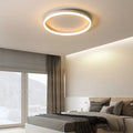 Modern Minimalist Acrylic LED Ceiling Light for Bedroom - Round Flush Mount Fixture