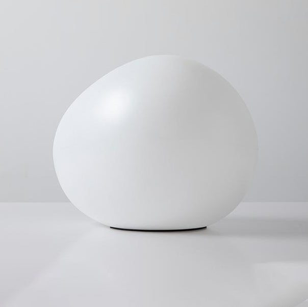 Modern Minimalist Pebble Pendant Light - Acrylic Resin 1-Light for Living Room