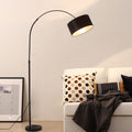 Modern Minimalist Cylindrical Iron Floor Lamp - 1-Light for Bedroom