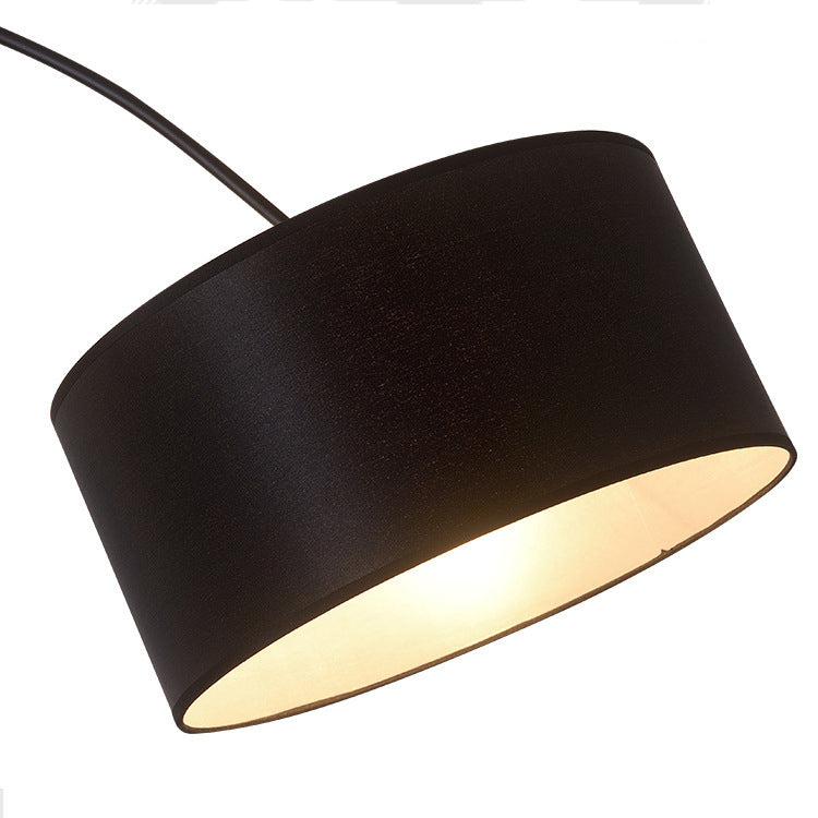 Modern Minimalist Cylindrical Iron Floor Lamp - 1-Light for Bedroom