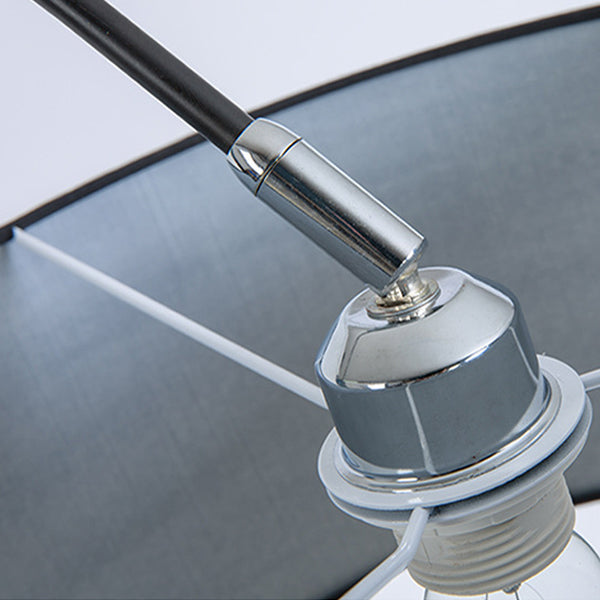 Modern Minimalist Cylindrical Iron Floor Lamp - 1-Light for Bedroom