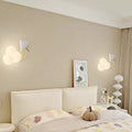 Contemporary Cloud-Shaped LED Wall Sconce Lamp for Bedroom - Modern Iron & Plastic Design, Decorative Lighting Fixture, Cozy Atmosphere, Unique Wall Light, Ideal for Kids' Room, Nursery, Living Room, Home Decor, Energy-Efficient Illumination, Stylish Bedr